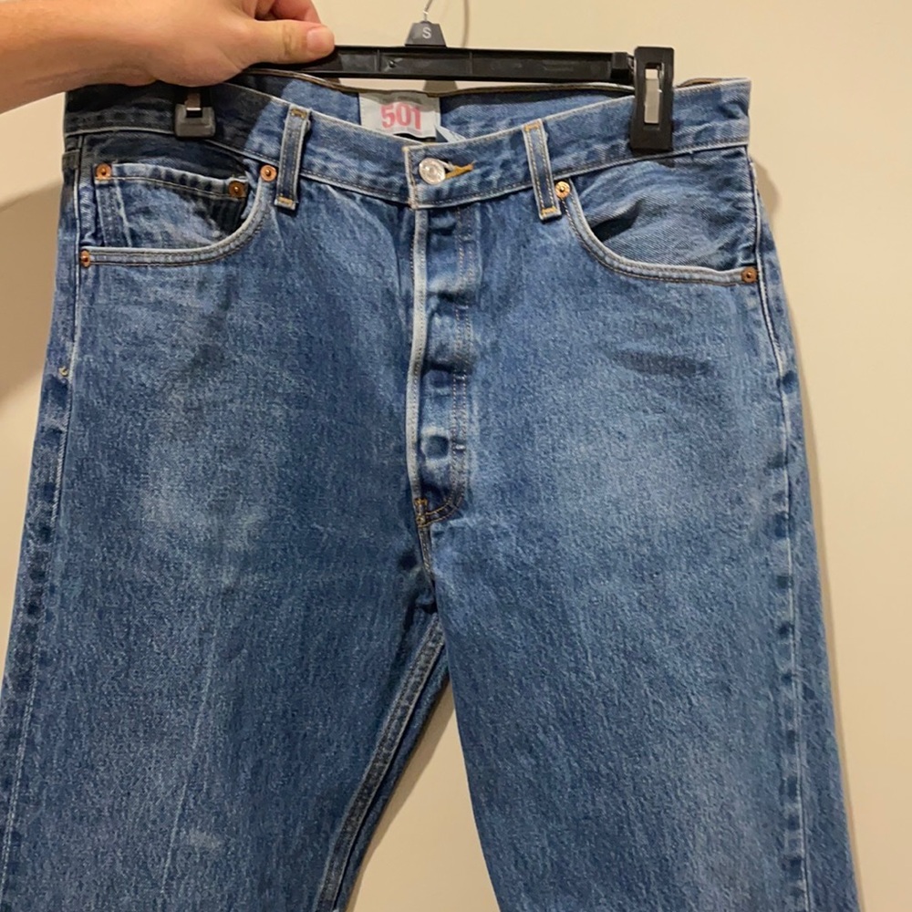 Men’s Levi’s 501 Jeans 35x40 Straight leg Button Fly